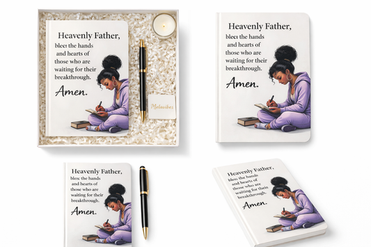 Heavenly Father Cadeauset – Inspirerend Notitieboek Cadeau voor Haar