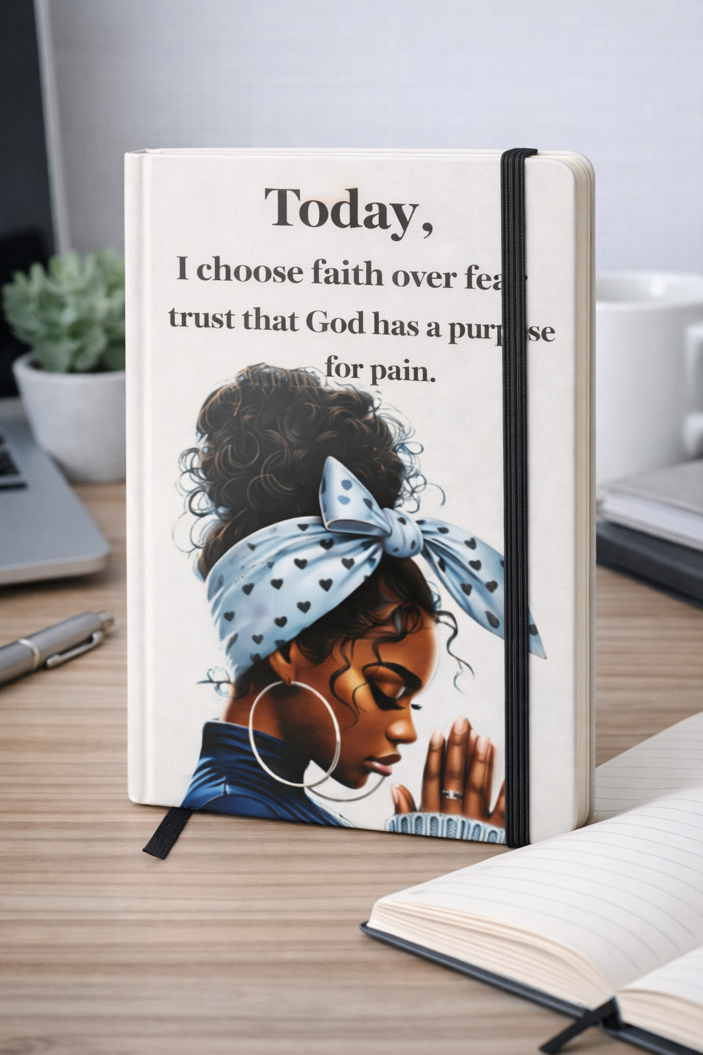 Faith Over Fear Cadeauset – Motiverend notitieboek cadeau