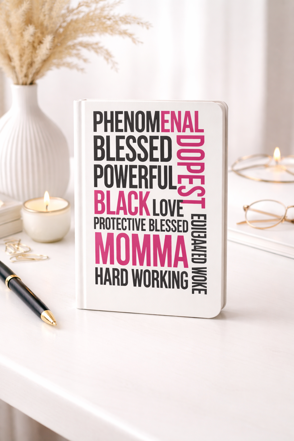 Phenomenal Black Momma Cadeauset – Krachtig notitieboek cadeau