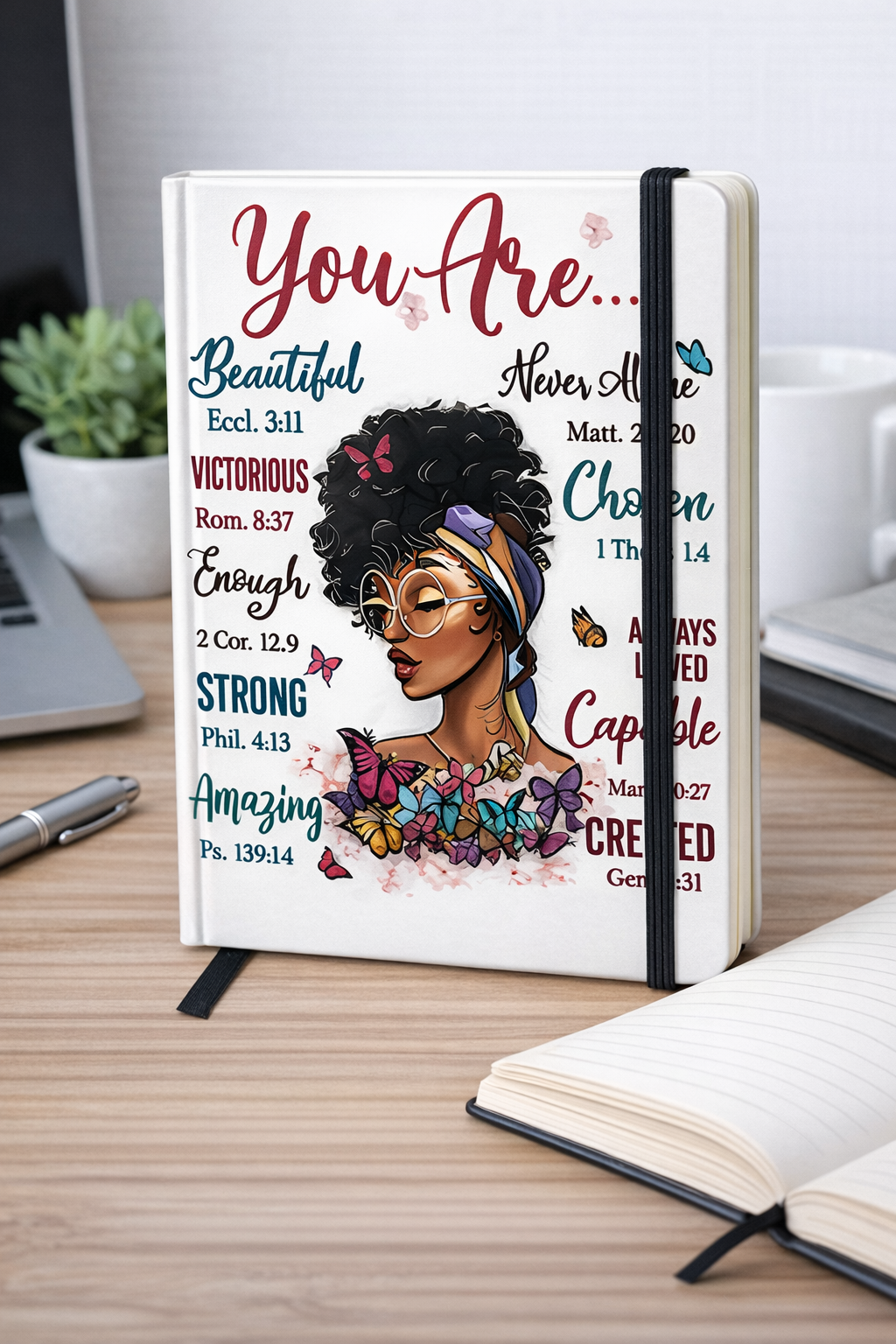 You Are The Woman Cadeauset – Inspirerend Notitieboek Cadeau voor Haar